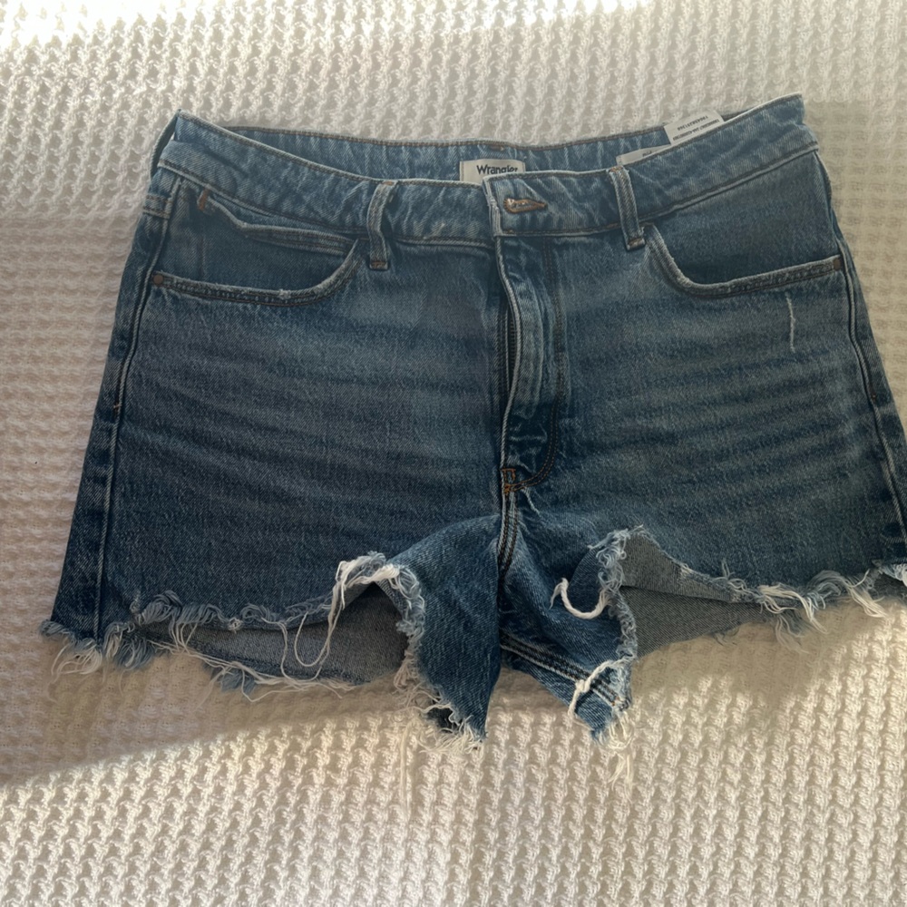 Blue Denim Women Shorts